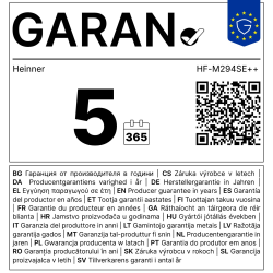 Heinner kombinirani hladnjak HF-M294SE++ excetra web shop