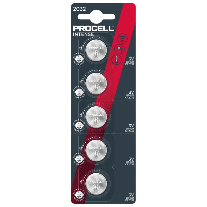 Procell Intense Lithium CR2032 BL5 excetra web shop
