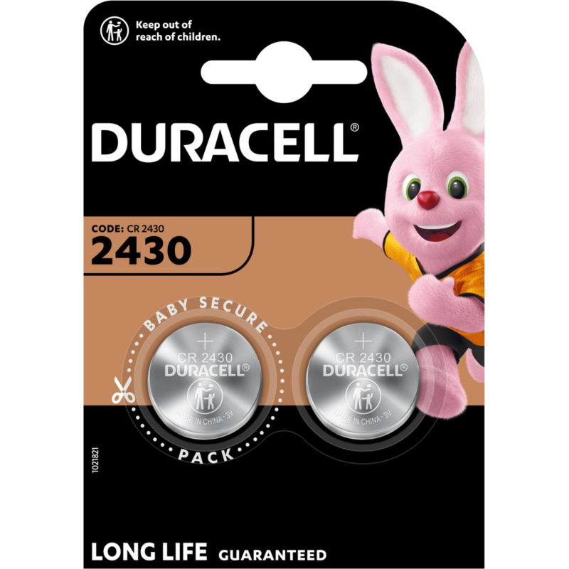 Duracell Lithium CR2430 BL2 excetra web shop