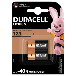 DURACELL Lithium CR123A BL2 excetra web shop