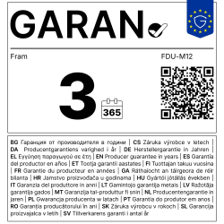 Fram odvlaživač + pročišćivač zraka FDU-M12 excetra web shop