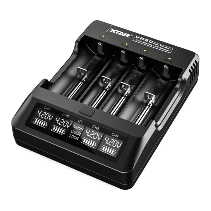 XTAR punjač XTRA VP4C 18650 Li-ion excetra web shop