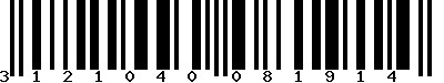 EAN-13 : 3121040081914