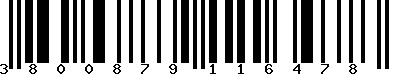EAN-13 : 3800879116478