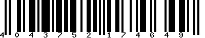 EAN-13 : 4043752174649
