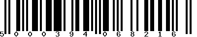 EAN-13 : 5000394068216