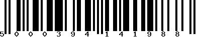 EAN-13 : 5000394141988
