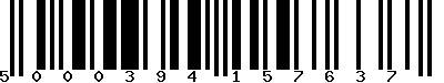 EAN-13 : 5000394157637