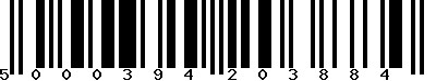 EAN-13 : 5000394203884