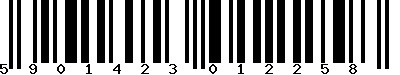 EAN-13 : 5901423012258
