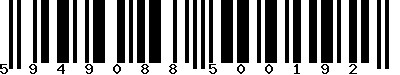EAN-13 : 5949088500192
