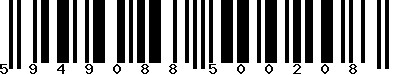 EAN-13 : 5949088500208