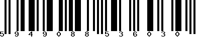 EAN-13 : 5949088536030