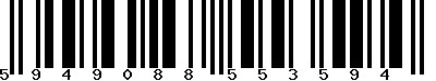 EAN-13 : 5949088553594