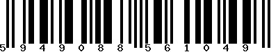 EAN-13 : 5949088561049