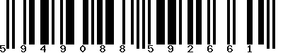 EAN-13 : 5949088592661