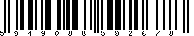EAN-13 : 5949088592678
