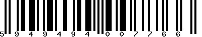 EAN-13 : 5949494007766