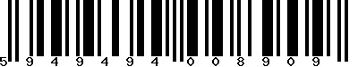 EAN-13 : 5949494008909