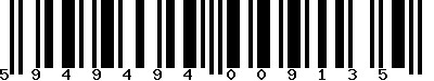 EAN-13 : 5949494009135