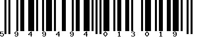 EAN-13 : 5949494013019