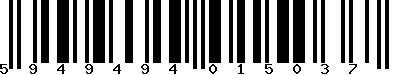 EAN-13 : 5949494015037