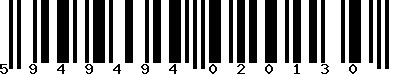 EAN-13 : 5949494020130