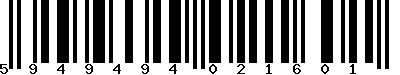 EAN-13 : 5949494021601