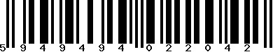 EAN-13 : 5949494022042