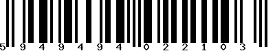 EAN-13 : 5949494022103