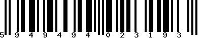 EAN-13 : 5949494023193