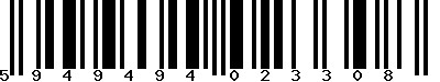 EAN-13 : 5949494023308