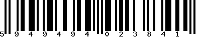 EAN-13 : 5949494023841