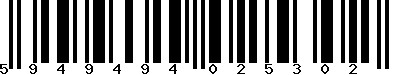 EAN-13 : 5949494025302