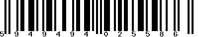 EAN-13 : 5949494025586