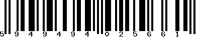 EAN-13 : 5949494025661