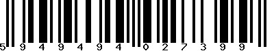 EAN-13 : 5949494027399