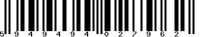 EAN-13 : 5949494027962