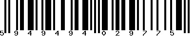 EAN-13 : 5949494029775
