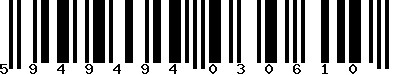 EAN-13 : 5949494030610