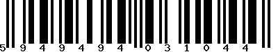 EAN-13 : 5949494031044