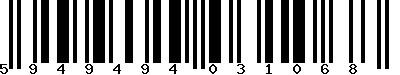 EAN-13 : 5949494031068