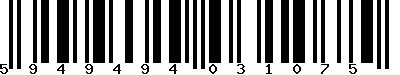 EAN-13 : 5949494031075
