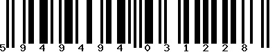 EAN-13 : 5949494031228