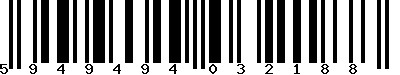 EAN-13 : 5949494032188