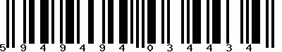 EAN-13 : 5949494034434