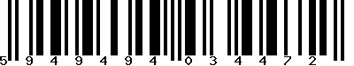 EAN-13 : 5949494034472