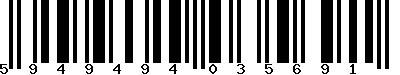 EAN-13 : 5949494035691