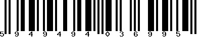 EAN-13 : 5949494036995