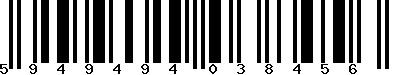 EAN-13 : 5949494038456